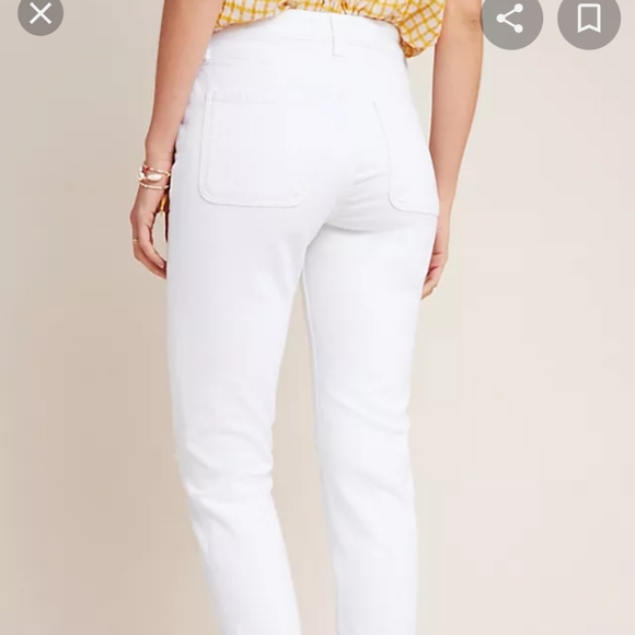 Pilcro - Anthropologie- White Denim - Picture 1 of 7